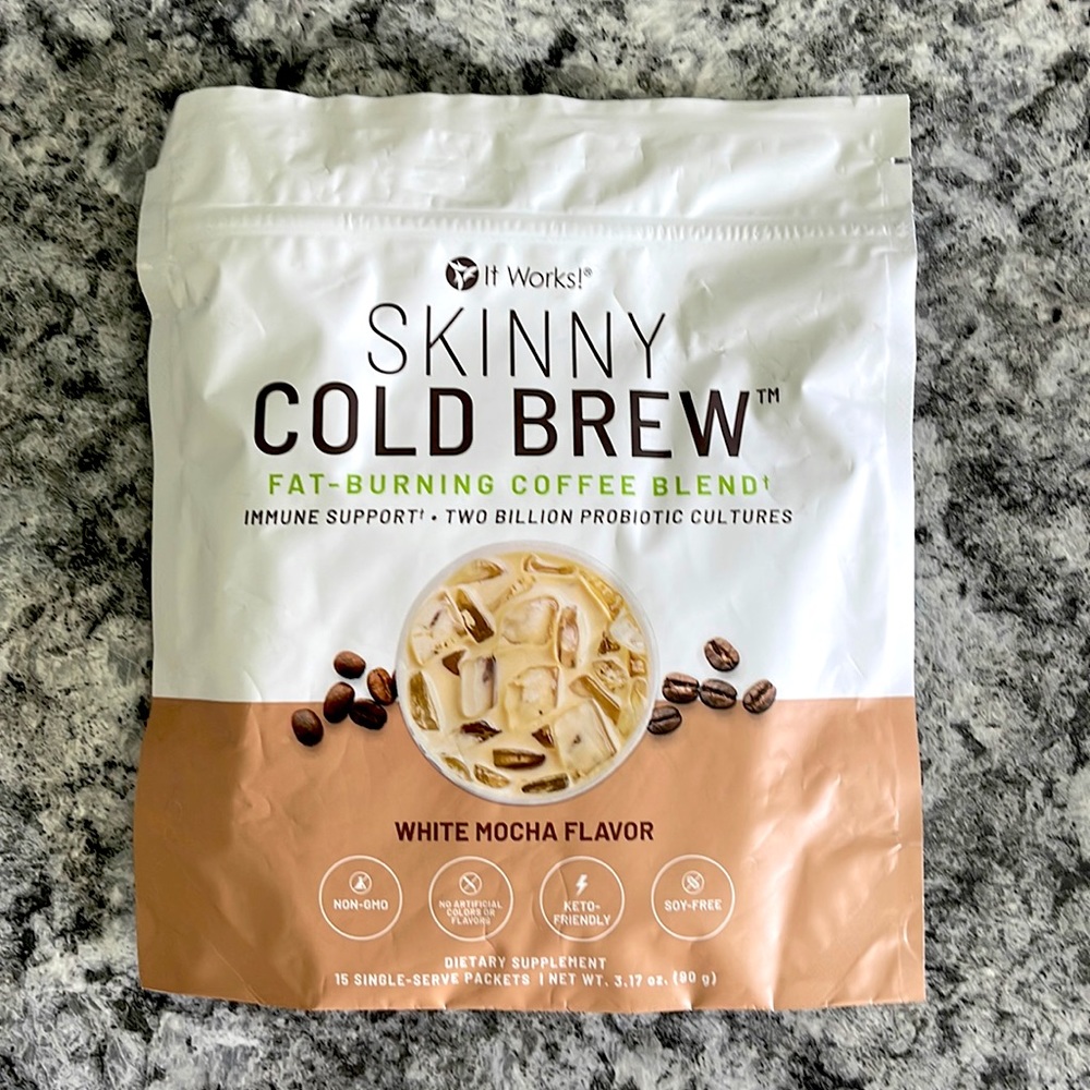 Skinny Cold Brew. 15 packets per bag.